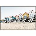 Picture of Beach Houses _GroupedProduct_Rectangle_Landscape_Photography _GroupedProduct_Rectangle_Landscape_Canvas_Framed_