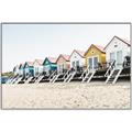 Picture of Beach Houses _GroupedProduct_Rectangle_Landscape_Photography _GroupedProduct_Rectangle_Landscape_Canvas_Framed_