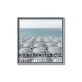 Picture of Seaside Umbrellas  _GroupedProduct_Square_Photography _GroupedProduct_Square_Canvas_Framed_