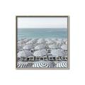 Picture of Seaside Umbrellas  _GroupedProduct_Square_Photography _GroupedProduct_Square_Canvas_Framed_