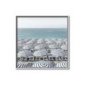Picture of Seaside Umbrellas  _GroupedProduct_Square_Photography _GroupedProduct_Square_Canvas_Framed_