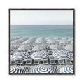 Picture of Seaside Umbrellas  _GroupedProduct_Square_Photography _GroupedProduct_Square_Canvas_Framed_