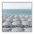 Picture of Seaside Umbrellas  _GroupedProduct_Square_Photography _GroupedProduct_Square_Canvas_Framed_