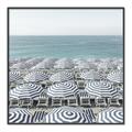 Picture of Seaside Umbrellas  _GroupedProduct_Square_Photography _GroupedProduct_Square_Canvas_Framed_