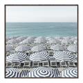 Picture of Seaside Umbrellas  _GroupedProduct_Square_Photography _GroupedProduct_Square_Canvas_Framed_