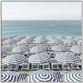 Picture of Seaside Umbrellas  _GroupedProduct_Square_Photography _GroupedProduct_Square_Canvas_Framed_