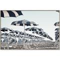 Picture of Seaside Stripes _GroupedProduct_Rectangle_Landscape_Photography _GroupedProduct_Rectangle_Landscape_Canvas_Framed_