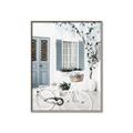 Picture of White Bike  _GroupedProduct_Rectangle_Portrait_Photography _GroupedProduct_Rectangle_Portrait_Canvas_Framed_