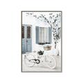 Picture of White Bike  _GroupedProduct_Rectangle_Portrait_Photography _GroupedProduct_Rectangle_Portrait_Canvas_Framed_