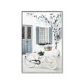 Picture of White Bike  _GroupedProduct_Rectangle_Portrait_Photography _GroupedProduct_Rectangle_Portrait_Canvas_Framed_