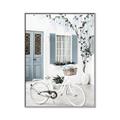 Picture of White Bike  _GroupedProduct_Rectangle_Portrait_Photography _GroupedProduct_Rectangle_Portrait_Canvas_Framed_