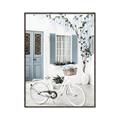 Picture of White Bike  _GroupedProduct_Rectangle_Portrait_Photography _GroupedProduct_Rectangle_Portrait_Canvas_Framed_