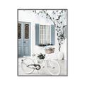 Picture of White Bike  _GroupedProduct_Rectangle_Portrait_Photography _GroupedProduct_Rectangle_Portrait_Canvas_Framed_