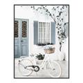 Picture of White Bike  _GroupedProduct_Rectangle_Portrait_Photography _GroupedProduct_Rectangle_Portrait_Canvas_Framed_