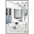 Picture of White Bike  _GroupedProduct_Rectangle_Portrait_Photography _GroupedProduct_Rectangle_Portrait_Canvas_Framed_