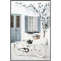 Picture of White Bike  _GroupedProduct_Rectangle_Portrait_Photography _GroupedProduct_Rectangle_Portrait_Canvas_Framed_