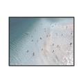 Picture of Seaside Swim _GroupedProduct_Rectangle_Landscape_Photography _GroupedProduct_Rectangle_Landscape_Canvas_Framed_