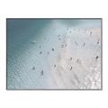 Picture of Seaside Swim _GroupedProduct_Rectangle_Landscape_Photography _GroupedProduct_Rectangle_Landscape_Canvas_Framed_