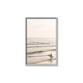 Picture of Surfer on the beach _GroupedProduct_Rectangle_Portrait_Photography _GroupedProduct_Rectangle_Portrait_Canvas_Framed_