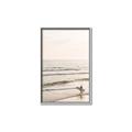 Picture of Surfer on the beach _GroupedProduct_Rectangle_Portrait_Photography _GroupedProduct_Rectangle_Portrait_Canvas_Framed_