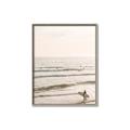 Picture of Surfer on the beach _GroupedProduct_Rectangle_Portrait_Photography _GroupedProduct_Rectangle_Portrait_Canvas_Framed_
