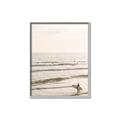 Picture of Surfer on the beach _GroupedProduct_Rectangle_Portrait_Photography _GroupedProduct_Rectangle_Portrait_Canvas_Framed_