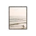 Picture of Surfer on the beach _GroupedProduct_Rectangle_Portrait_Photography _GroupedProduct_Rectangle_Portrait_Canvas_Framed_