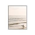 Picture of Surfer on the beach _GroupedProduct_Rectangle_Portrait_Photography _GroupedProduct_Rectangle_Portrait_Canvas_Framed_