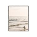 Picture of Surfer on the beach _GroupedProduct_Rectangle_Portrait_Photography _GroupedProduct_Rectangle_Portrait_Canvas_Framed_