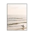 Picture of Surfer on the beach _GroupedProduct_Rectangle_Portrait_Photography _GroupedProduct_Rectangle_Portrait_Canvas_Framed_