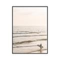Picture of Surfer on the beach _GroupedProduct_Rectangle_Portrait_Photography _GroupedProduct_Rectangle_Portrait_Canvas_Framed_
