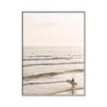 Picture of Surfer on the beach _GroupedProduct_Rectangle_Portrait_Photography _GroupedProduct_Rectangle_Portrait_Canvas_Framed_