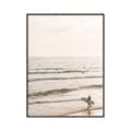 Picture of Surfer on the beach _GroupedProduct_Rectangle_Portrait_Photography _GroupedProduct_Rectangle_Portrait_Canvas_Framed_