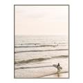 Picture of Surfer on the beach _GroupedProduct_Rectangle_Portrait_Photography _GroupedProduct_Rectangle_Portrait_Canvas_Framed_
