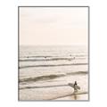 Picture of Surfer on the beach _GroupedProduct_Rectangle_Portrait_Photography _GroupedProduct_Rectangle_Portrait_Canvas_Framed_