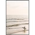 Picture of Surfer on the beach _GroupedProduct_Rectangle_Portrait_Photography _GroupedProduct_Rectangle_Portrait_Canvas_Framed_
