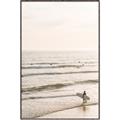 Picture of Surfer on the beach _GroupedProduct_Rectangle_Portrait_Photography _GroupedProduct_Rectangle_Portrait_Canvas_Framed_