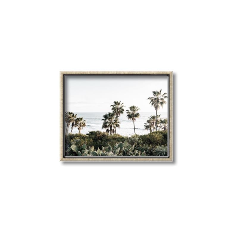Picture of Palms Above the Sea _GroupedProduct_Rectangle_Landscape_Photography _GroupedProduct_Rectangle_Landscape_Canvas_Framed_