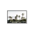 Picture of Palms Above the Sea _GroupedProduct_Rectangle_Landscape_Photography _GroupedProduct_Rectangle_Landscape_Canvas_Framed_