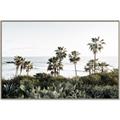 Picture of Palms Above the Sea _GroupedProduct_Rectangle_Landscape_Photography _GroupedProduct_Rectangle_Landscape_Canvas_Framed_