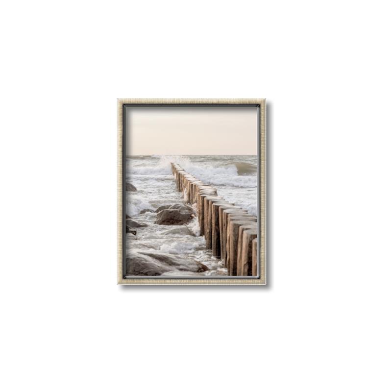 Picture of Rocks wood Sea _GroupedProduct_Rectangle_Portrait_Photography _GroupedProduct_Rectangle_Portrait_Canvas_Framed_