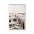 Picture of Rocks wood Sea _GroupedProduct_Rectangle_Portrait_Photography _GroupedProduct_Rectangle_Portrait_Canvas_Framed_