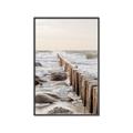 Picture of Rocks wood Sea _GroupedProduct_Rectangle_Portrait_Photography _GroupedProduct_Rectangle_Portrait_Canvas_Framed_