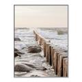 Picture of Rocks wood Sea _GroupedProduct_Rectangle_Portrait_Photography _GroupedProduct_Rectangle_Portrait_Canvas_Framed_