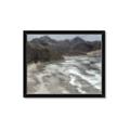 Picture of Cliffs and Waves _GroupedProduct_Rectangle_Landscape_Framed_Matted_