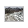 Picture of Cliffs and Waves _GroupedProduct_Rectangle_Landscape_Framed_Matted_
