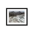 Picture of Cliffs and Waves _GroupedProduct_Rectangle_Landscape_Framed_Matted_