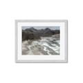 Picture of Cliffs and Waves _GroupedProduct_Rectangle_Landscape_Framed_Matted_