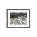 Picture of Cliffs and Waves _GroupedProduct_Rectangle_Landscape_Framed_Matted_