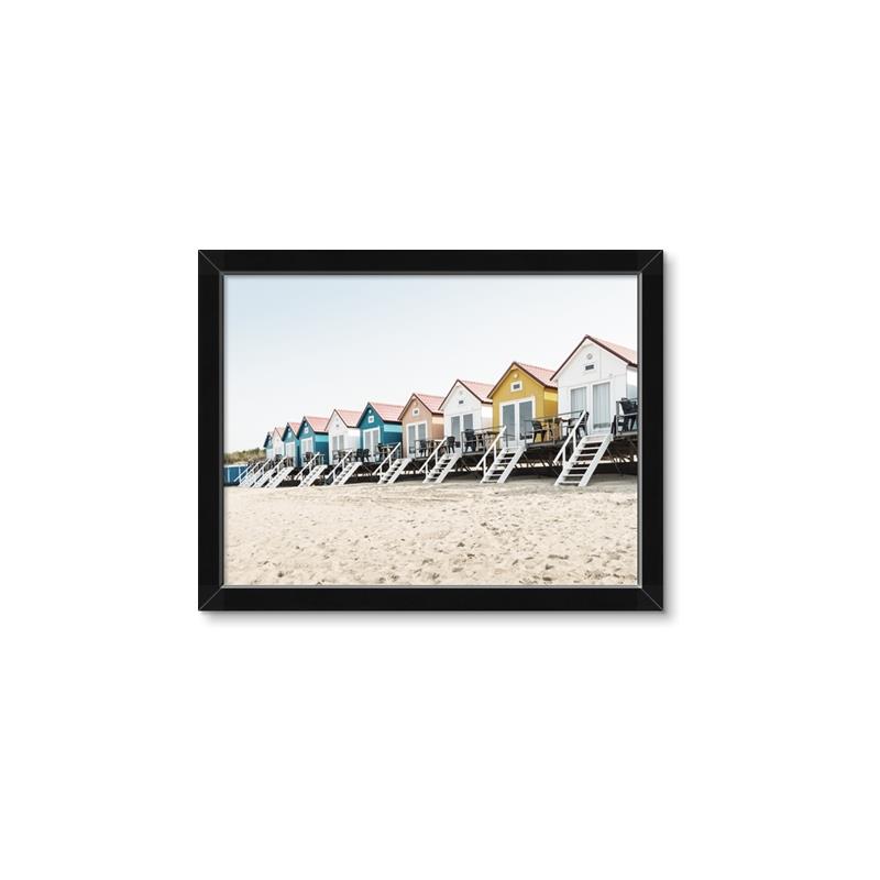 Picture of Beach Houses _GroupedProduct_Rectangle_Landscape_Photography _GroupedProduct_Rectangle_Landscape_Framed_Matted_
